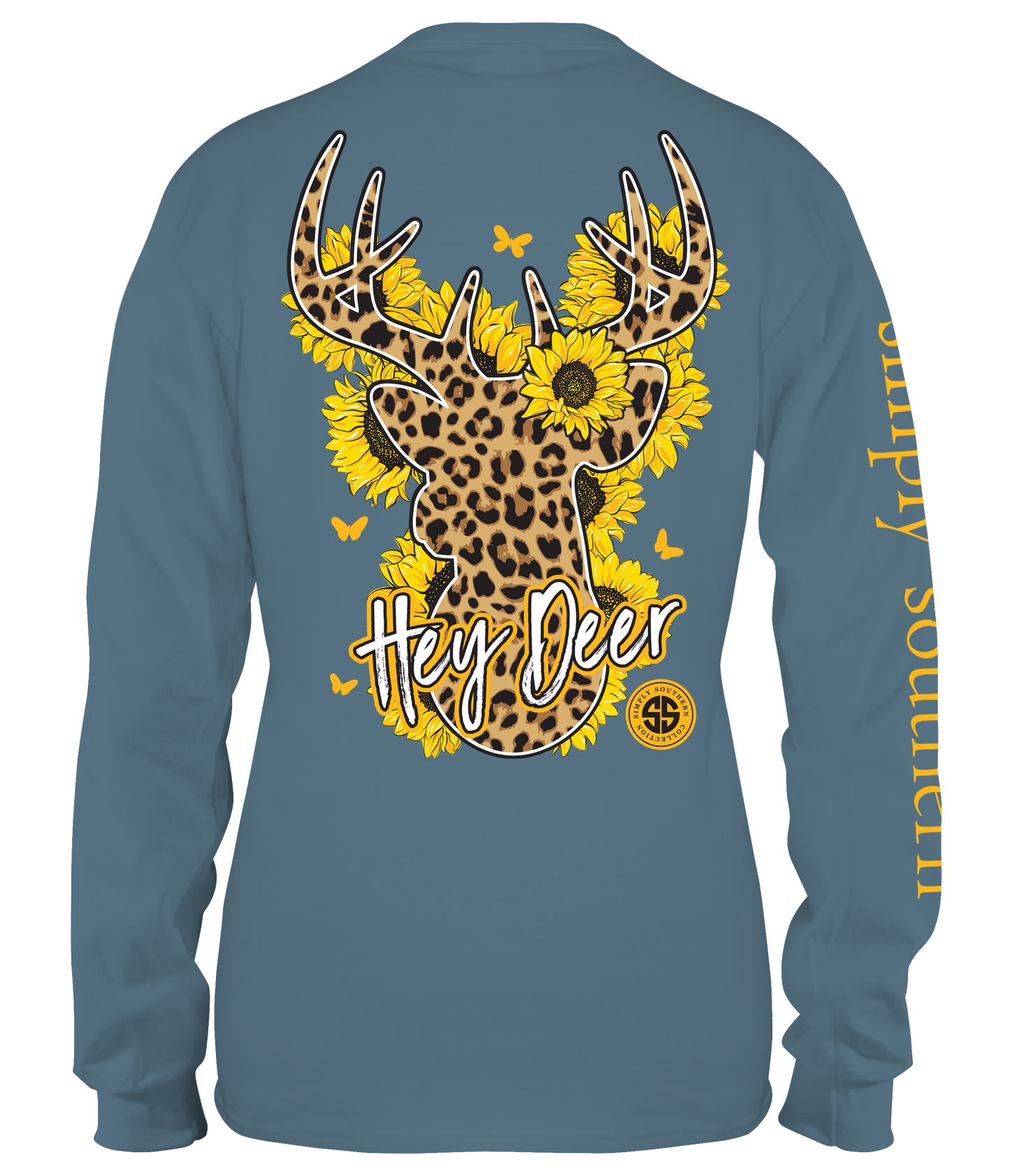 Hey Deer Cheetah SS Longsleeve - Final Sale