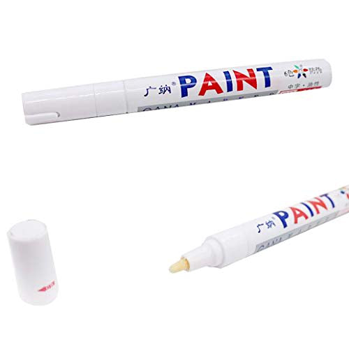 white permanent pen