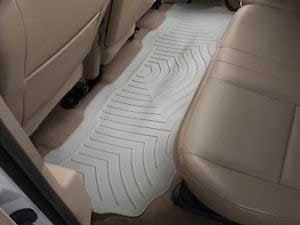 Weathertech Grey 2nd Row Floor Liner For 99 10 Ford Super Duty Crew Cab