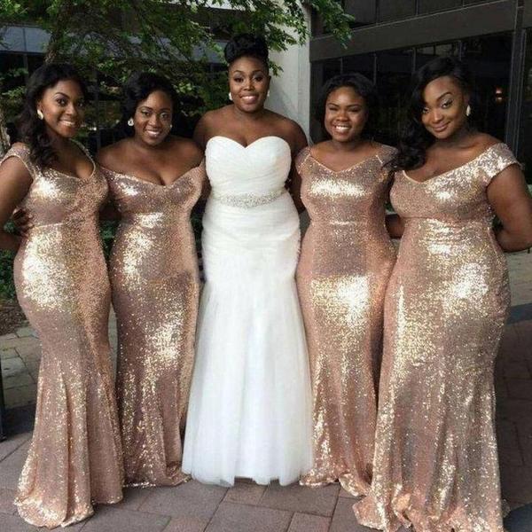 rose gold evening gown plus size