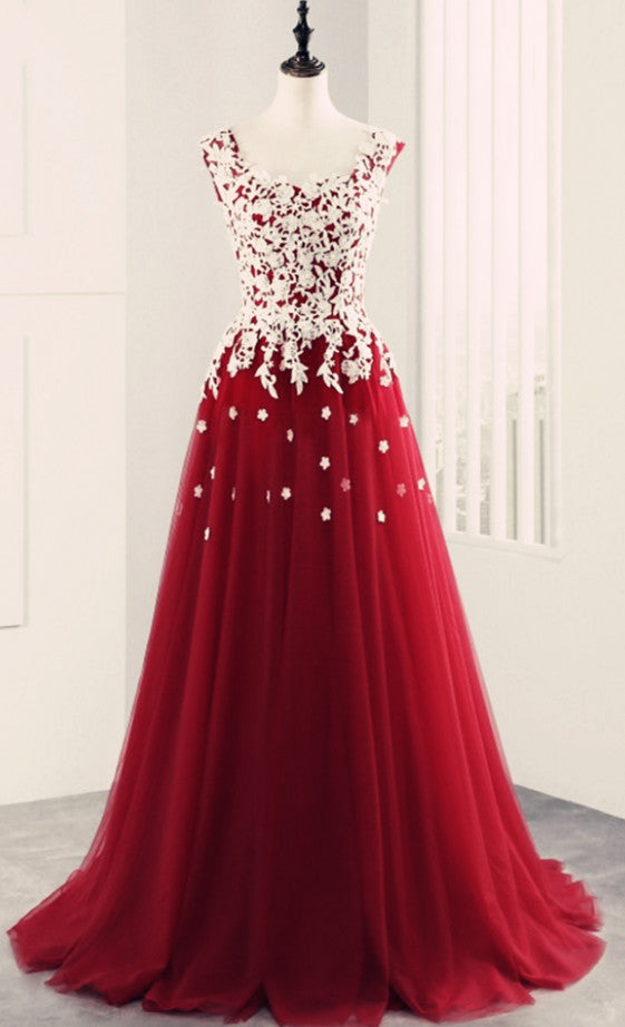 military ball red dress