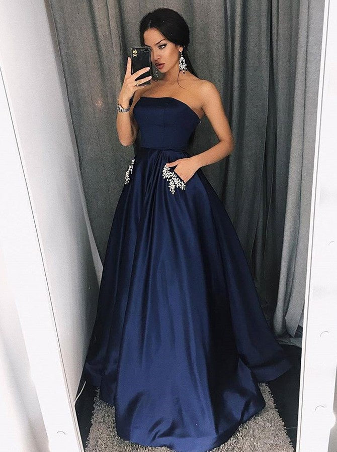 navy blue military ball dresses