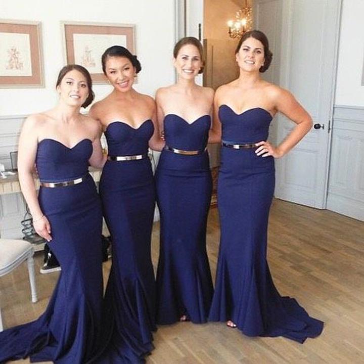 sexy navy blue dresses