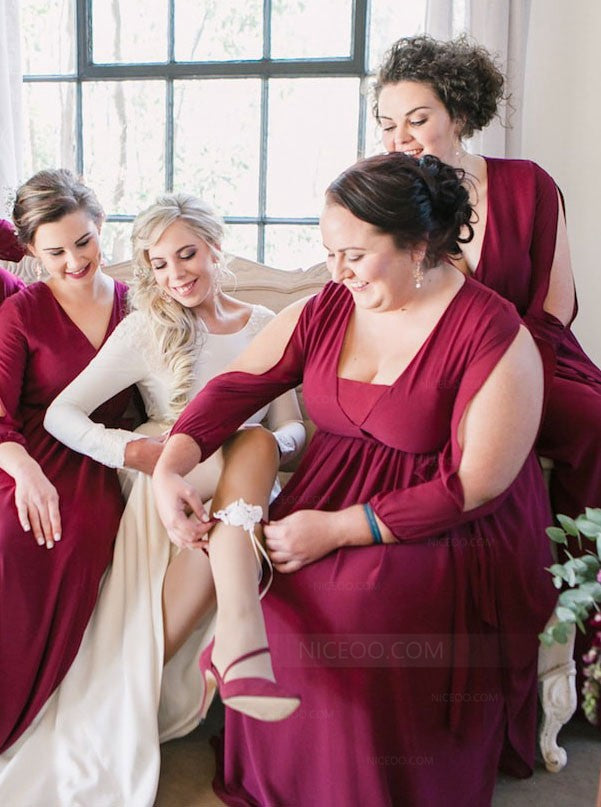 plus size bridesmaid