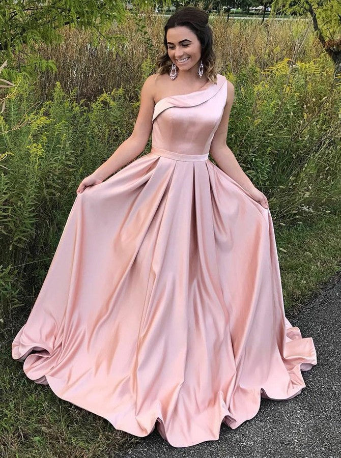 light pink ball gown
