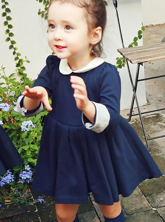 cute navy blue dress