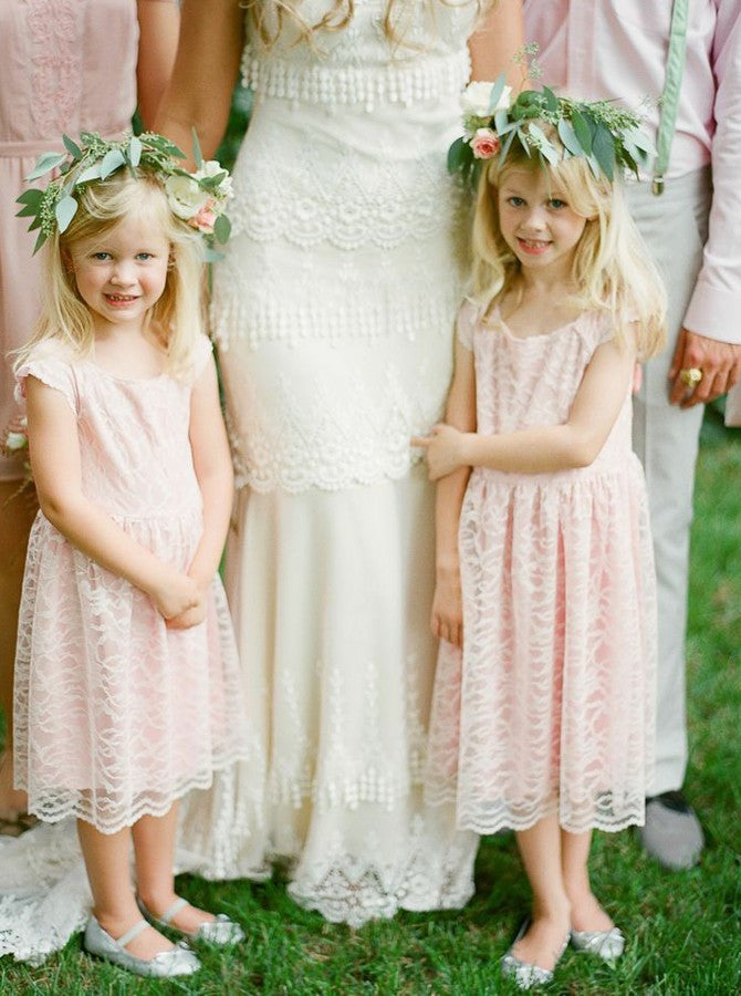 Hot Pink Flower Girl Dresses