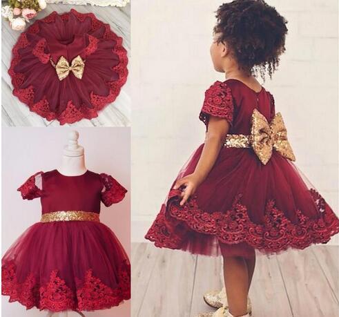 maroon flower dress