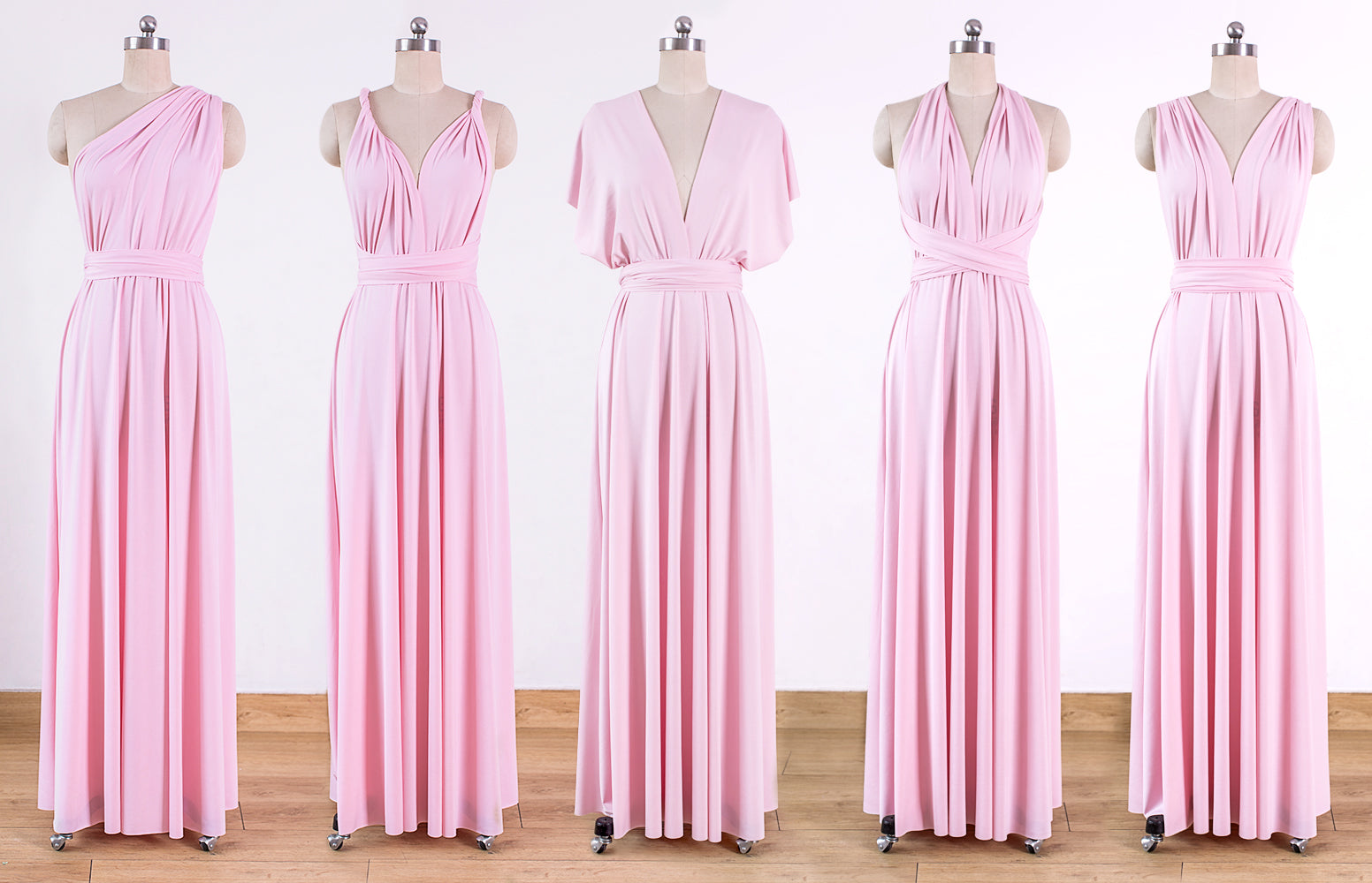 pink multiway dress