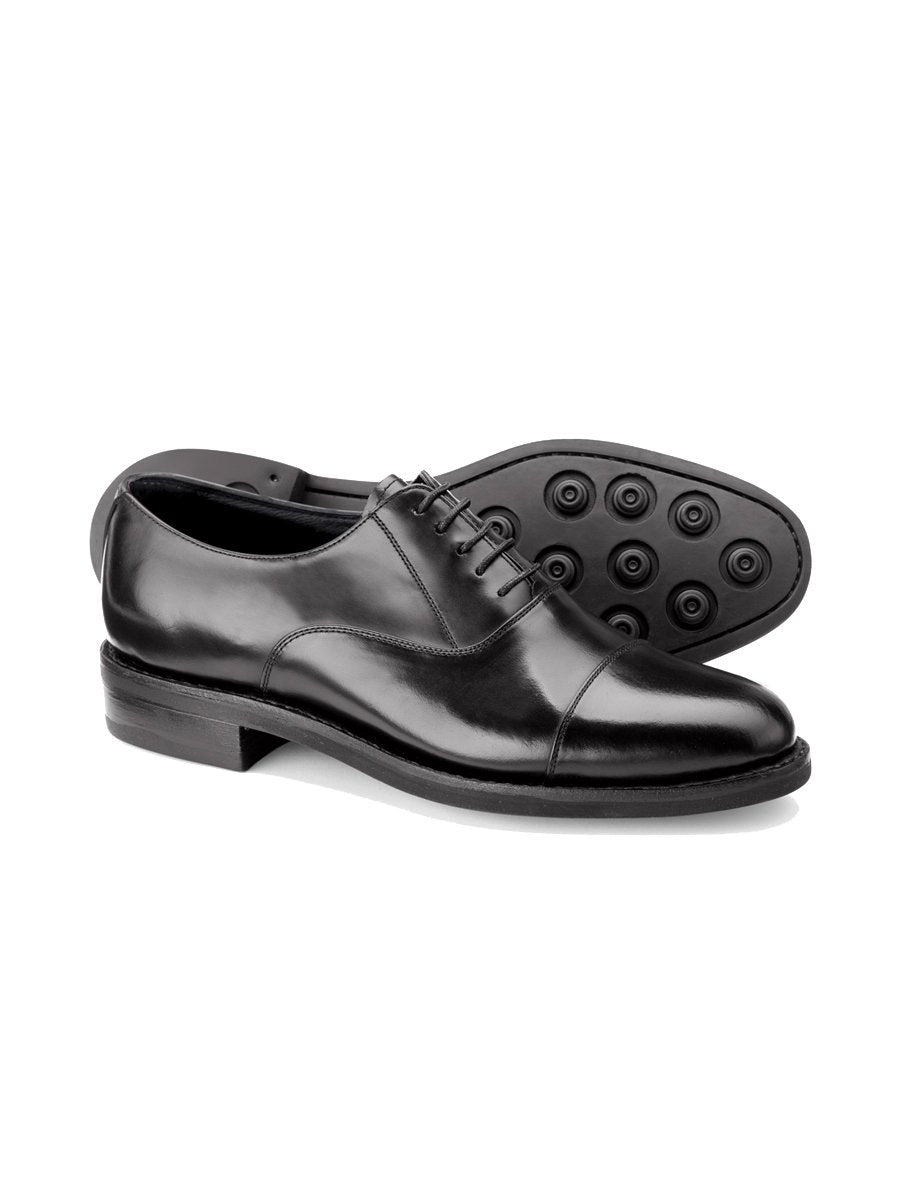 Samuel Windsor Black Italian Leather 