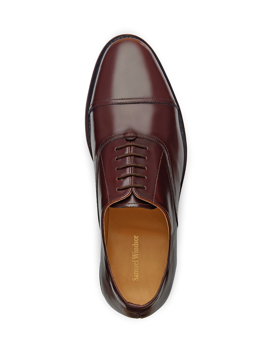 Classic Oxford Shoe - Chestnut Brown 