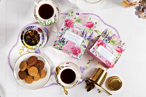 Pudding Lady Pudding Infused Cookies and Brookfield Tea House