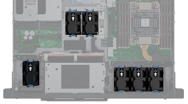 Image of the dell XR5610 Fans