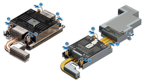 Image of the dell XR5610 Heat Sinks