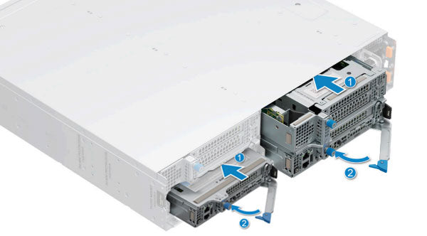 Image of the XR8000r Rugged Rack Server by Dell.