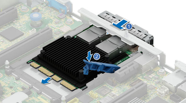 Image of an OCP 3.0 Slot on a Dell PowerEdge Server