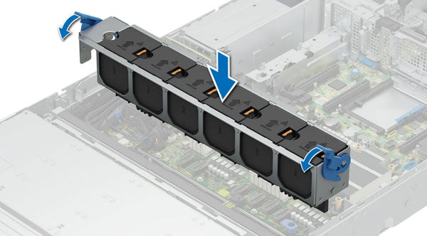 Image of the 6 STD Fan in the R760xd2 Rack Server 