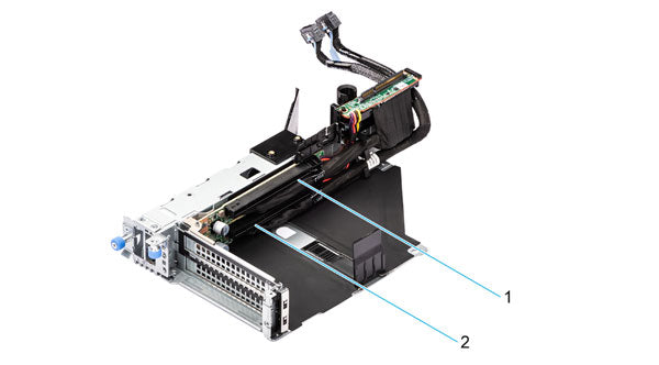 Dell PowerEdge R760xa Riser R1V