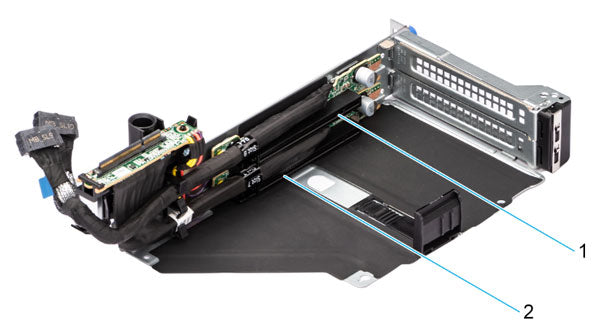 Dell PowerEdge R760xa Riser R4T