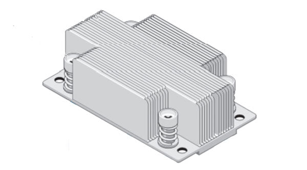 Image of the Heat Sink for the Dell M620 Blade Server