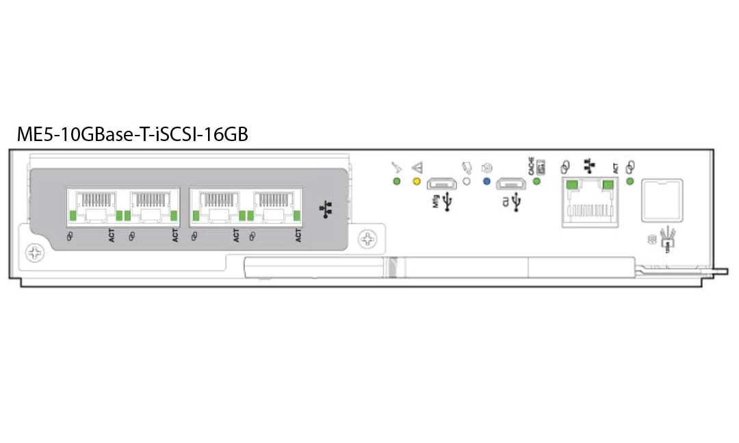 Click to view the Dell 4-port 10Gbase-T Controller Module