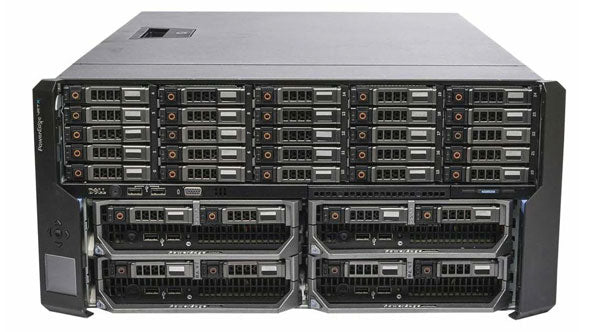 Image of the VRTX in a Rack Configuration