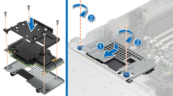 Image of the R760 with an fPERC being installed.