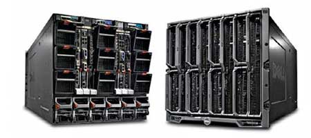 Image of the Dell M1000E Modular Sever