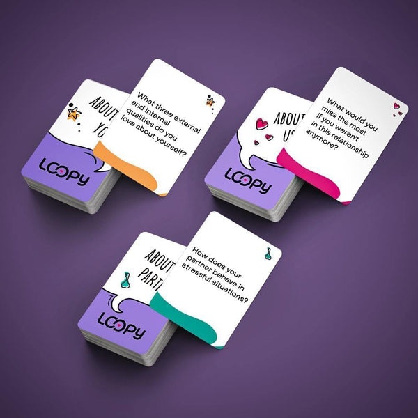 LOOPY Conversation Card Game for Couples – Funday Monday