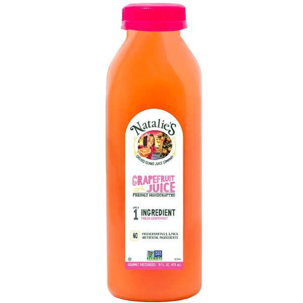 Fresh Tangerine Juice - 16 oz - 32 oz - Natalie's Juice