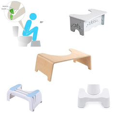 L'accroupisseur - Tabouret de Toilettes en Bambou - Marche Pied  Physiologique WC
