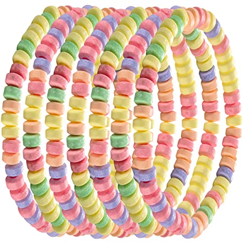 Candy Bracelets - Bulk 36 Count, Individually Wrapped - 2.5 Inch Candy  Jewelry Bracelets, Stretchable, Edible, Colorful Fruit Flavor Rainbow  Candies for Novelty Party Favor Supplies and Goodie Bags : Grocery &  Gourmet Food 