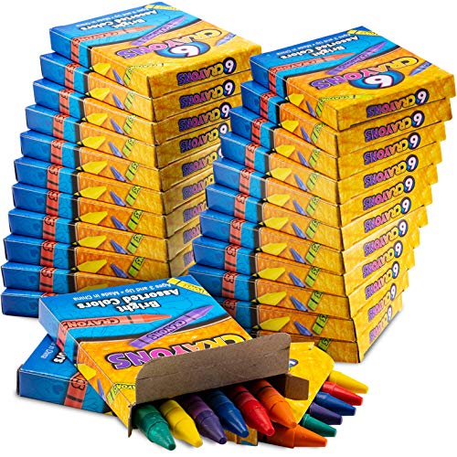 Mini Watercolor Kids Paint Set - (Bulk Pack of 24) - 5 Water Color