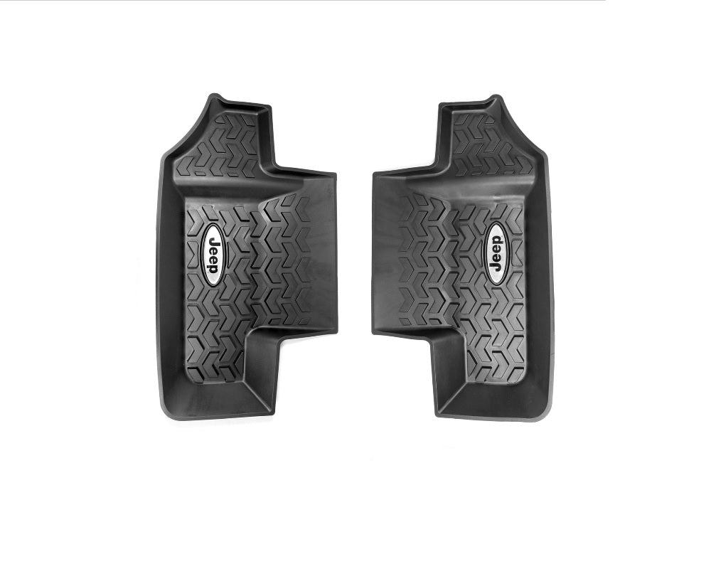 Jeep Wrangler (JK) Rear Rubber Floor Mats 2-Door | K82213765AB