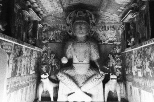Chinese Buddha statues in Mogao Caves, Dunhuang, China Mogao Caves' Buddhist Art