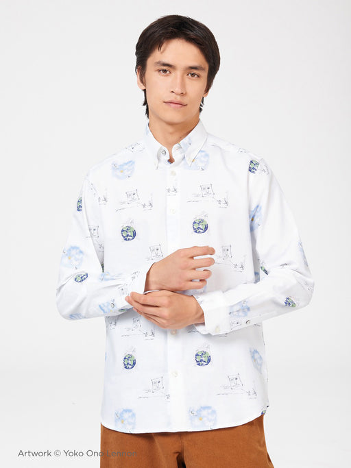 KS-QON BENG Men's Casual Shirts Science Subject Lesson Print Long Sleeve  Button Shirt, Style, 6X-Large : : Clothing, Shoes & Accessories