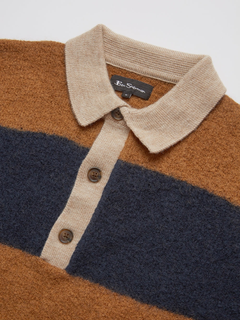 B by Ben Sherman Rugby Knit Sweater