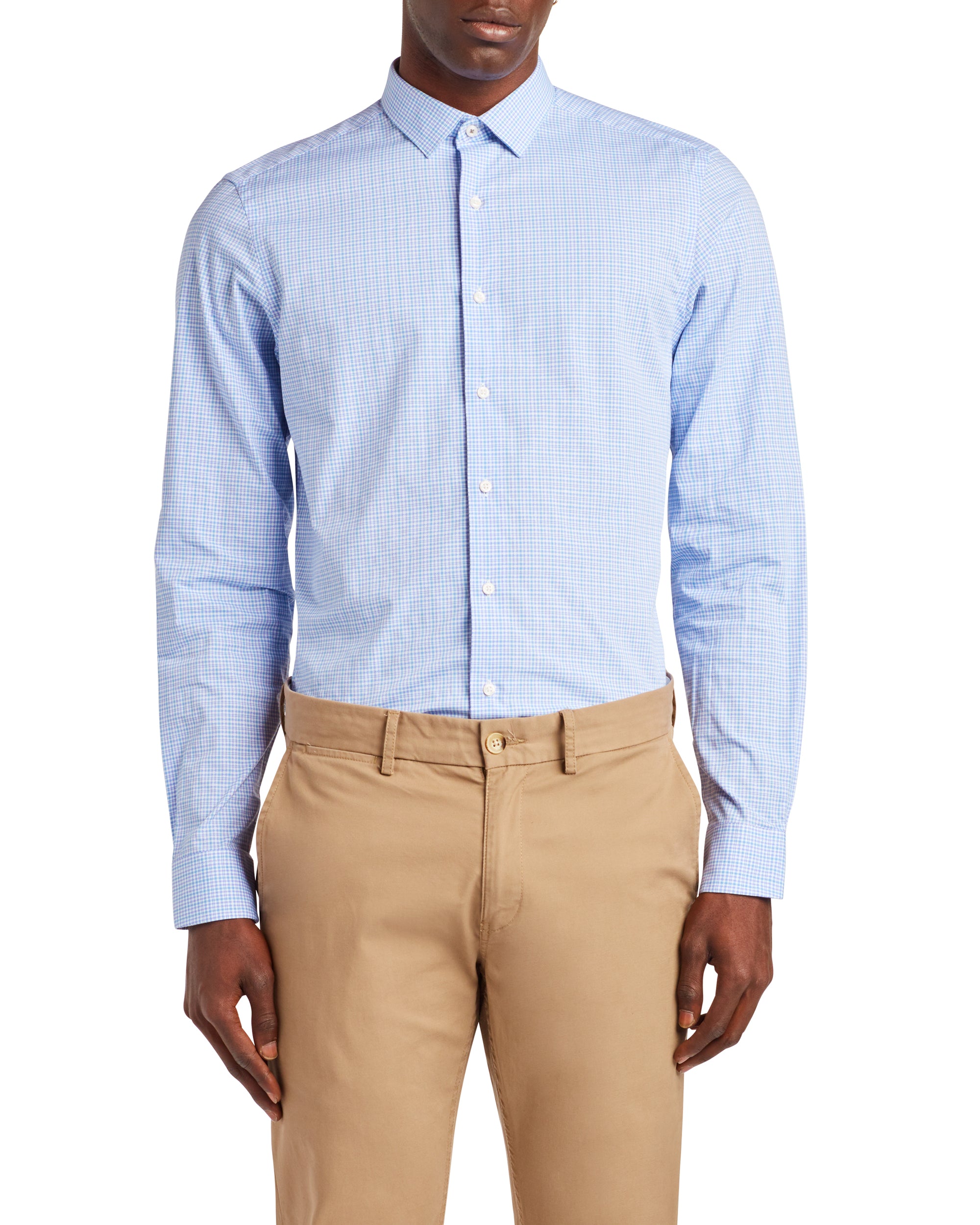 skinny fit dress shirt