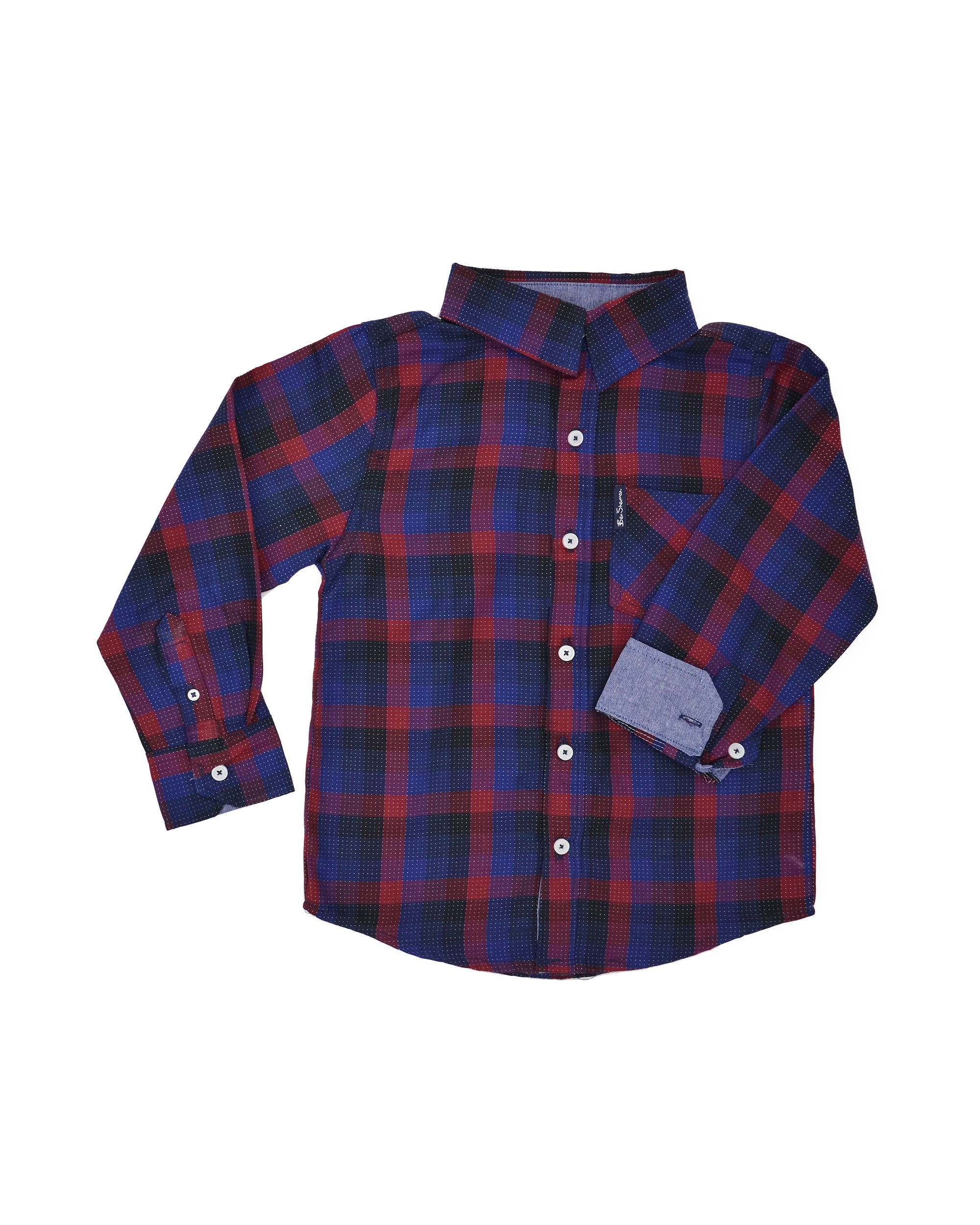 boys maroon dress shirt