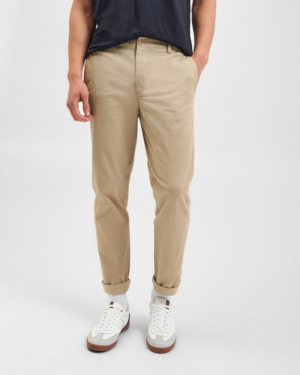Men's Mid-rise Tapered Leg Pants - Original Use™ Khaki S : Target