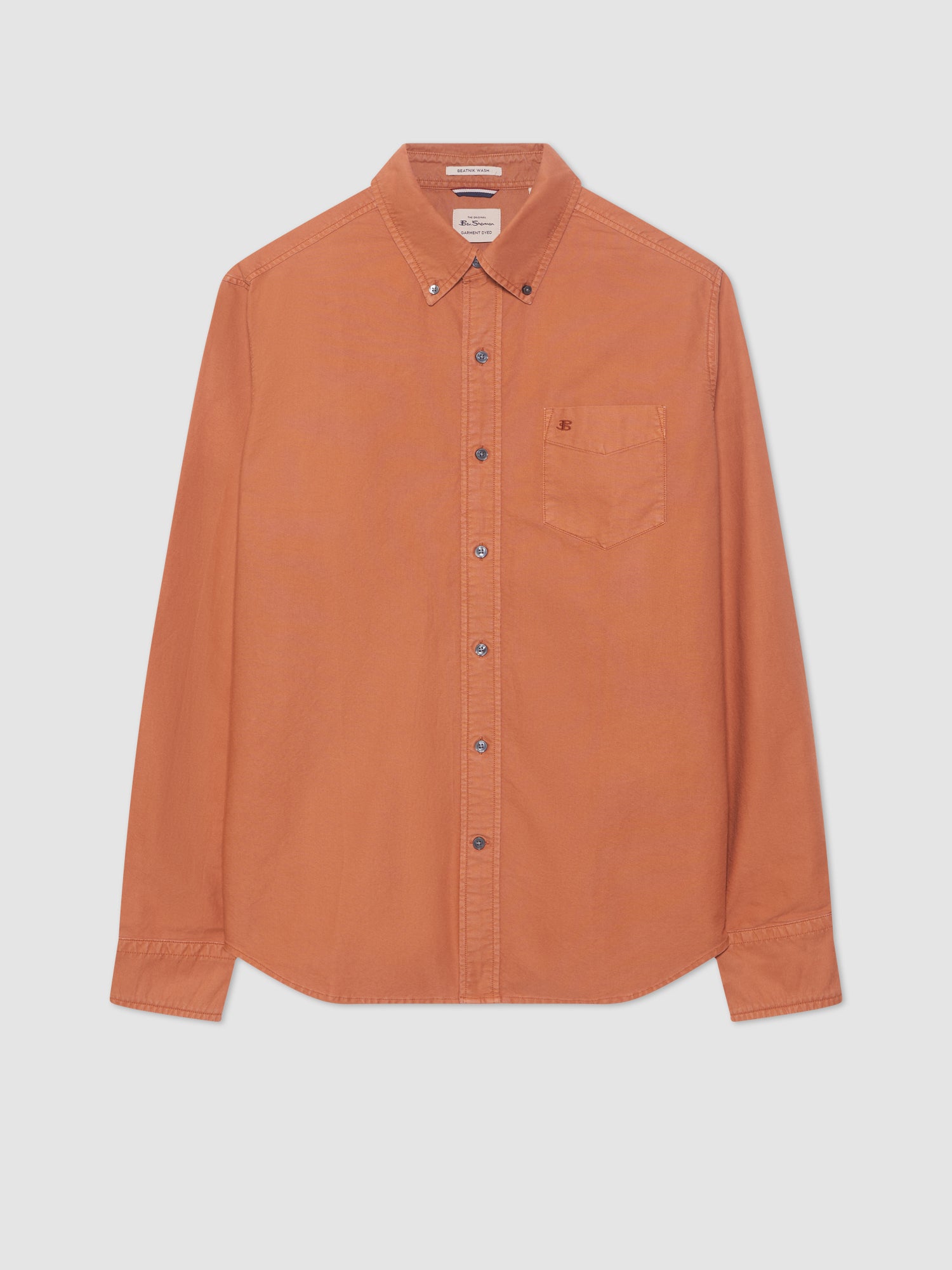 Brighton Oxford Organic Garment Dye Rugby Shirt