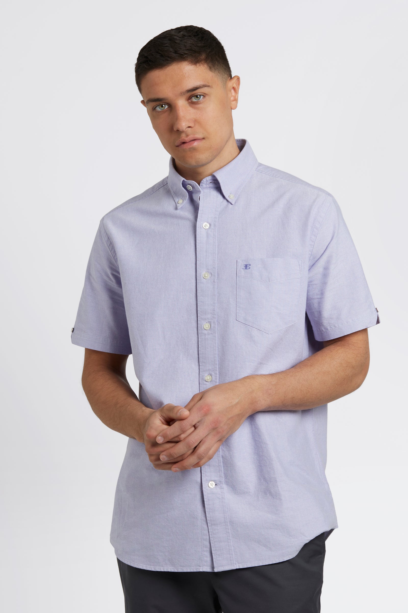 Classic Striped Seersucker Short Sleeve Shirt – brinell