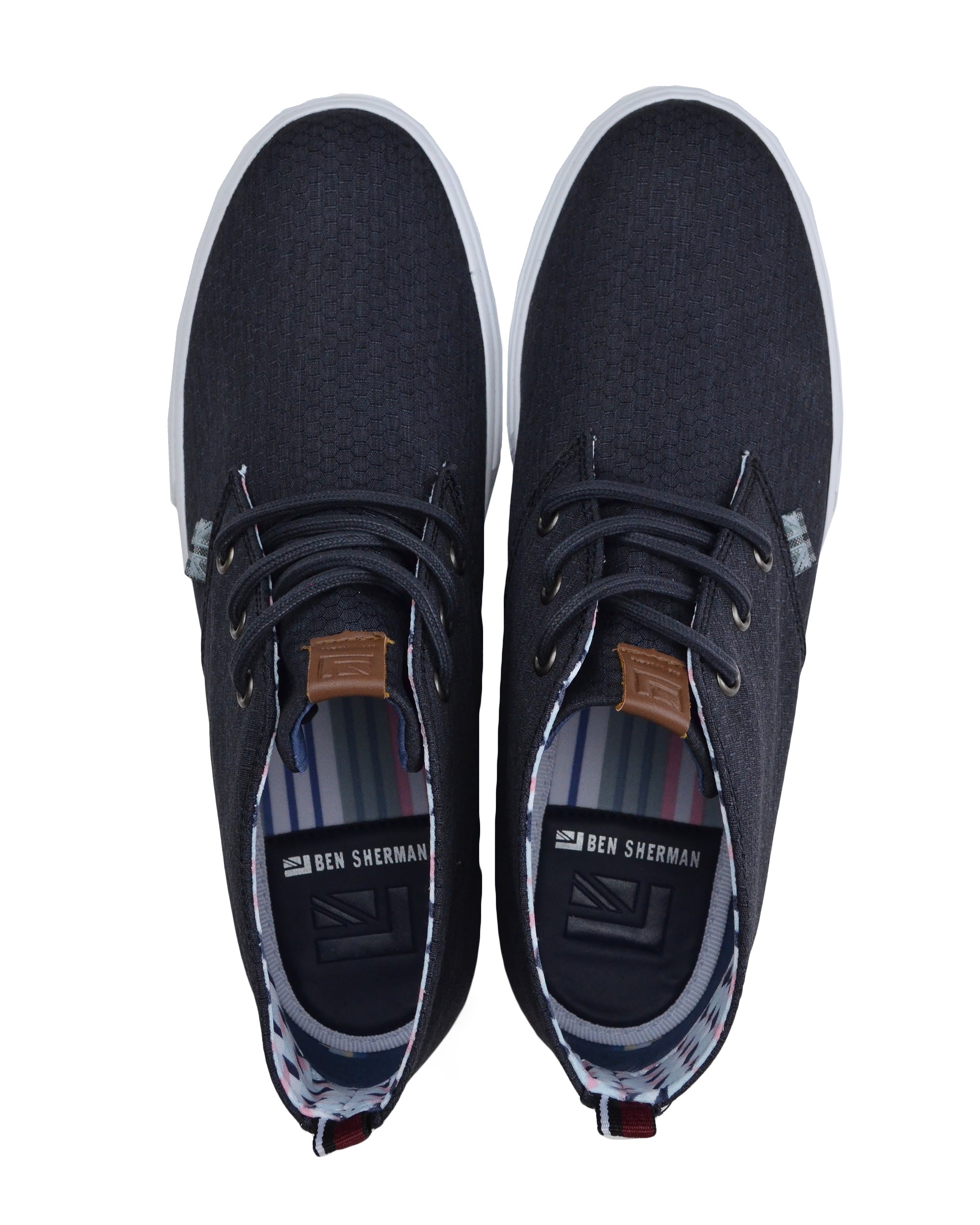 Bradford Chukka Sneaker - Black Nylon 