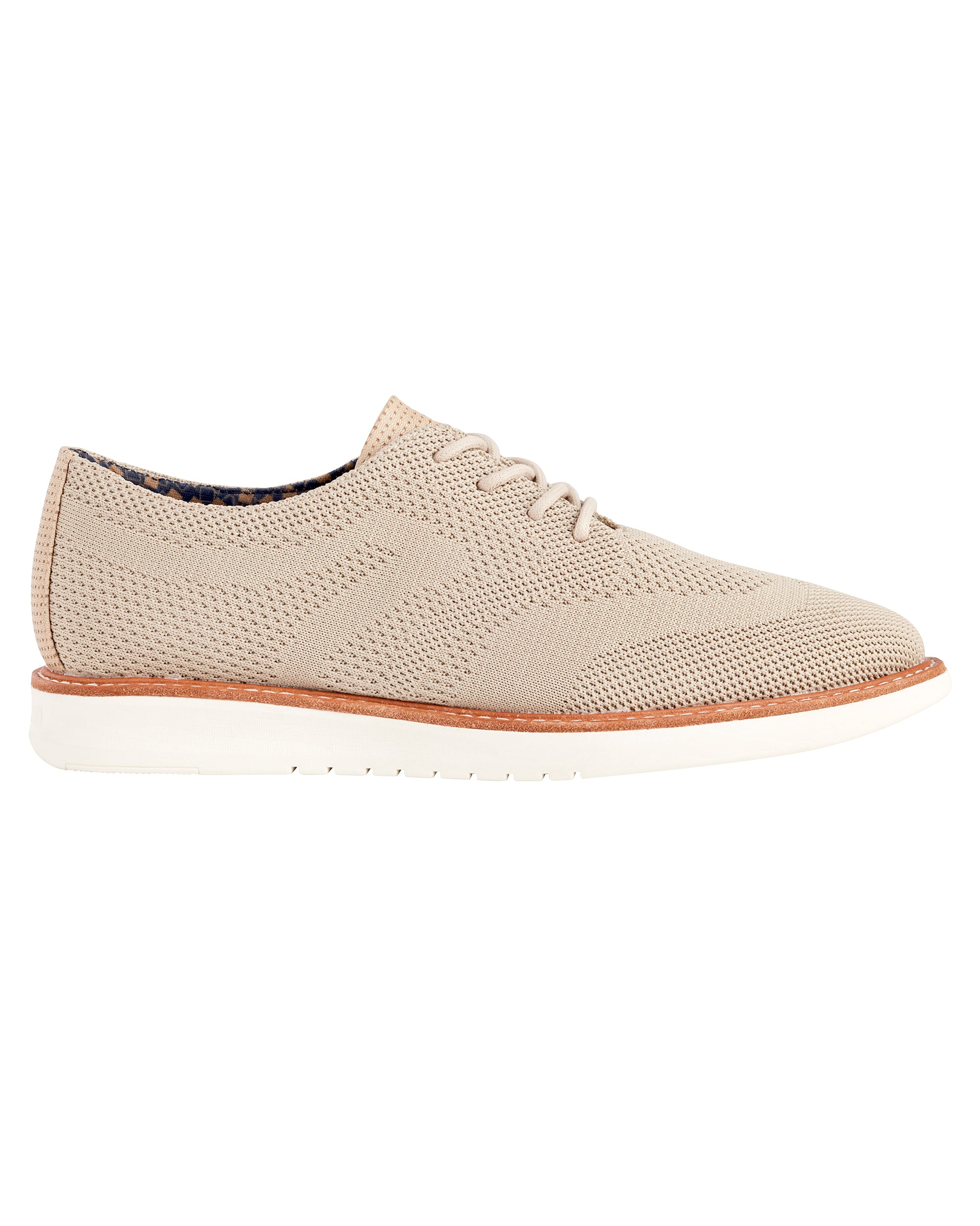 Nu Flyknit Casual Wingtip Shoe - Taupe 
