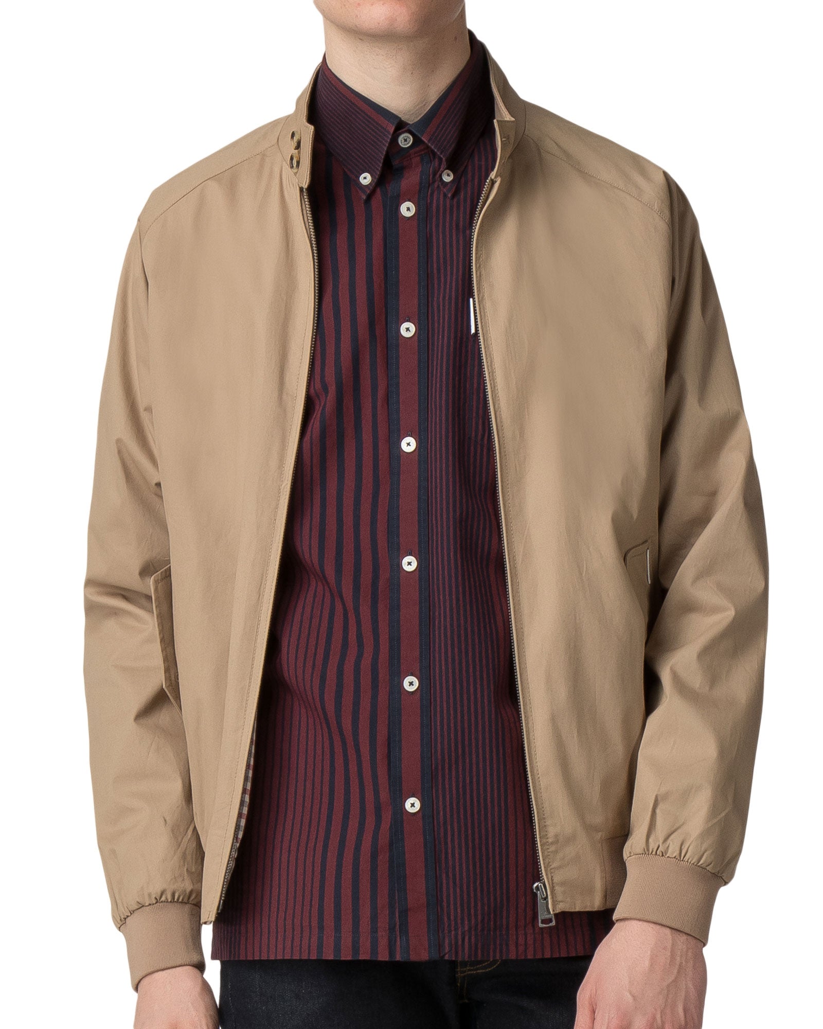 Download Harrington Jacket - Sand - Ben Sherman