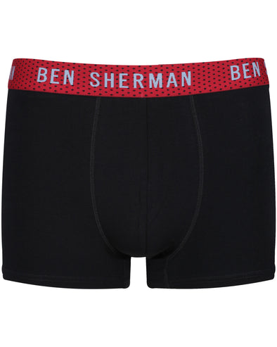 Ethan Men's 3-Pack Fitted No-Fly Boxer-Briefs - Black – Ben Sherman