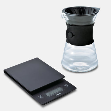 Hario VSTN-INT-2000B Drip Coffee Scale, V60, Black