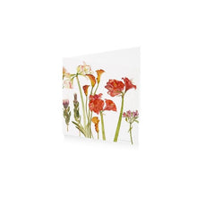 Load image into Gallery viewer, Pink Flowers on White Wallet 6pack