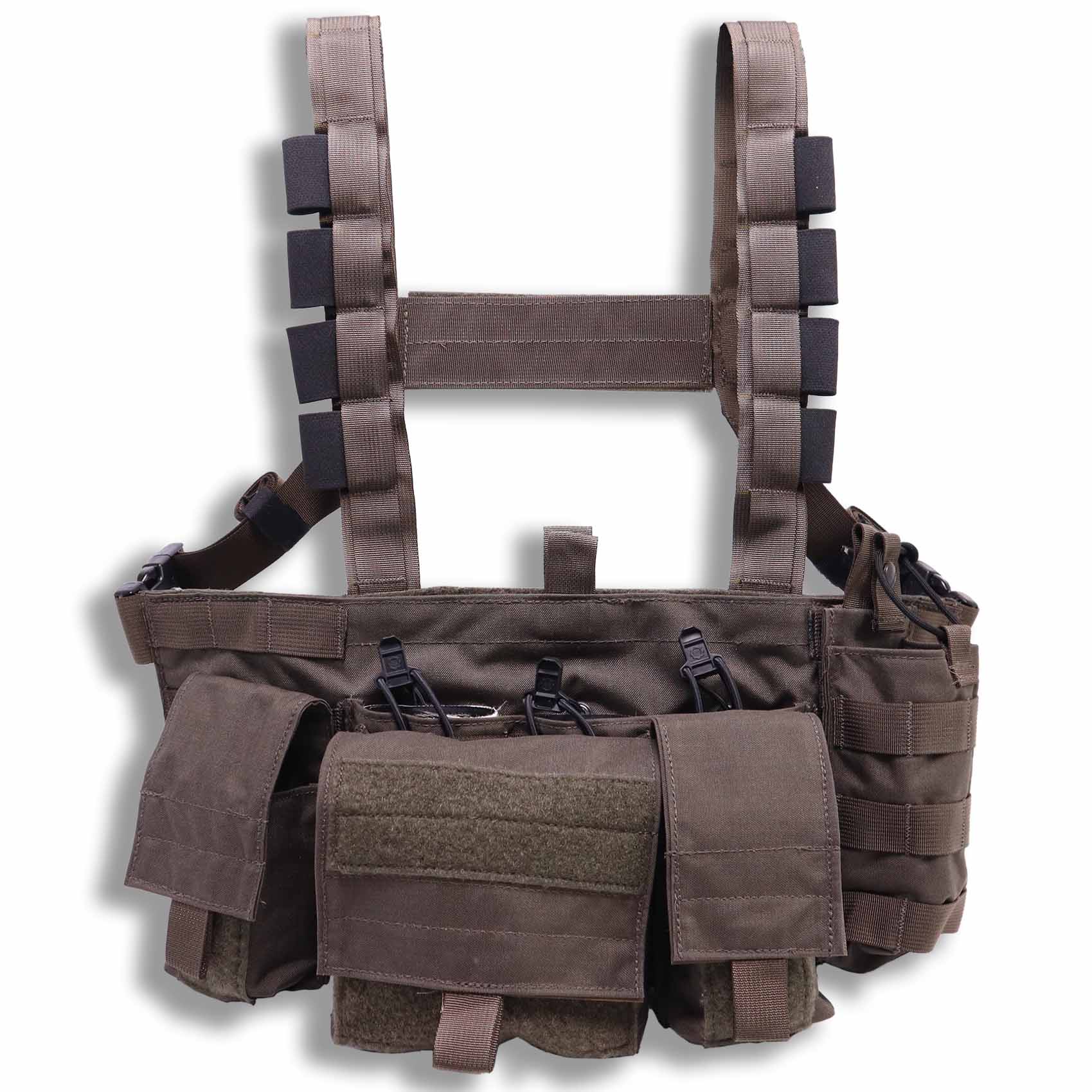 London Bridge Trading LBT-2586B-M4 Low Profile Triple 5.56 Chest Rig ...