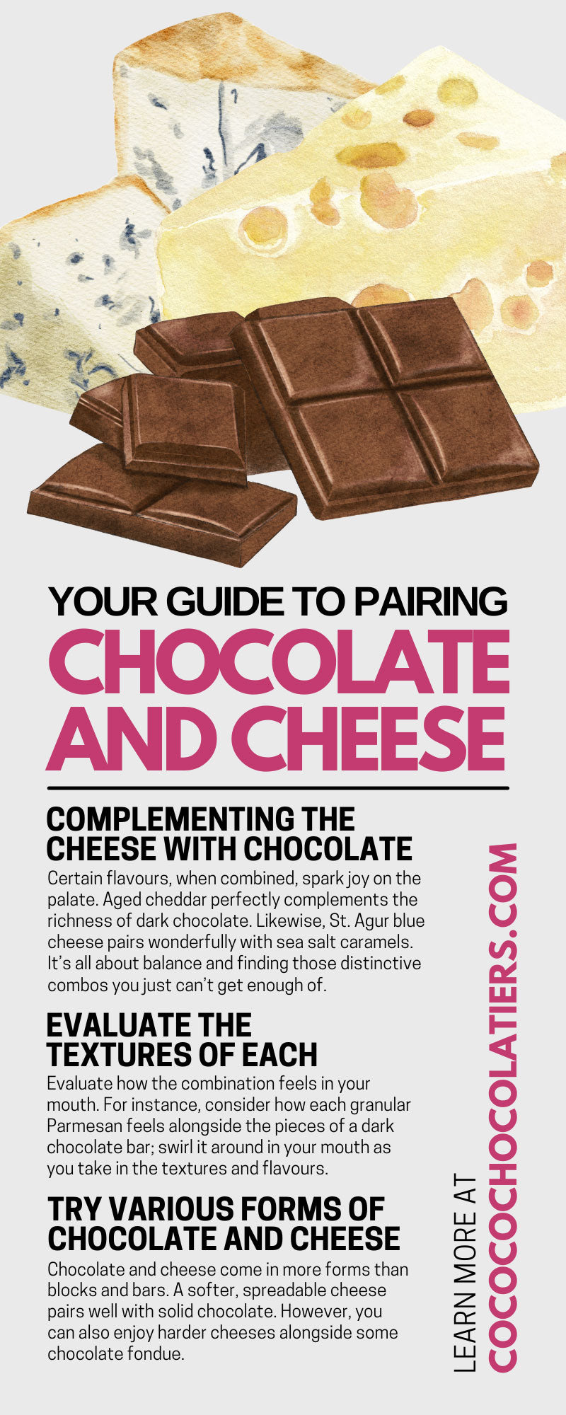 Your Guide to Pairing Chocolate and Cheese